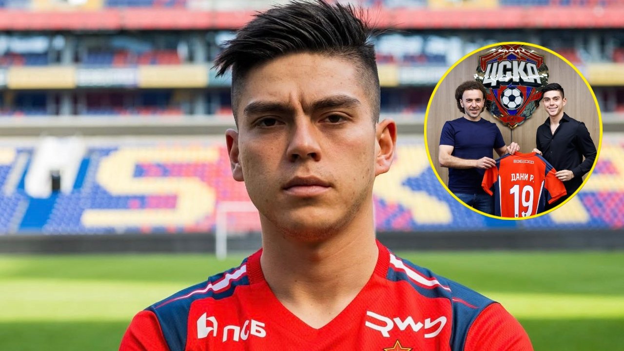 Daniel Ruíz vistiendo la camiseta del CSKA de Moscú | Foto: Instagram / Daniel Ruíz.