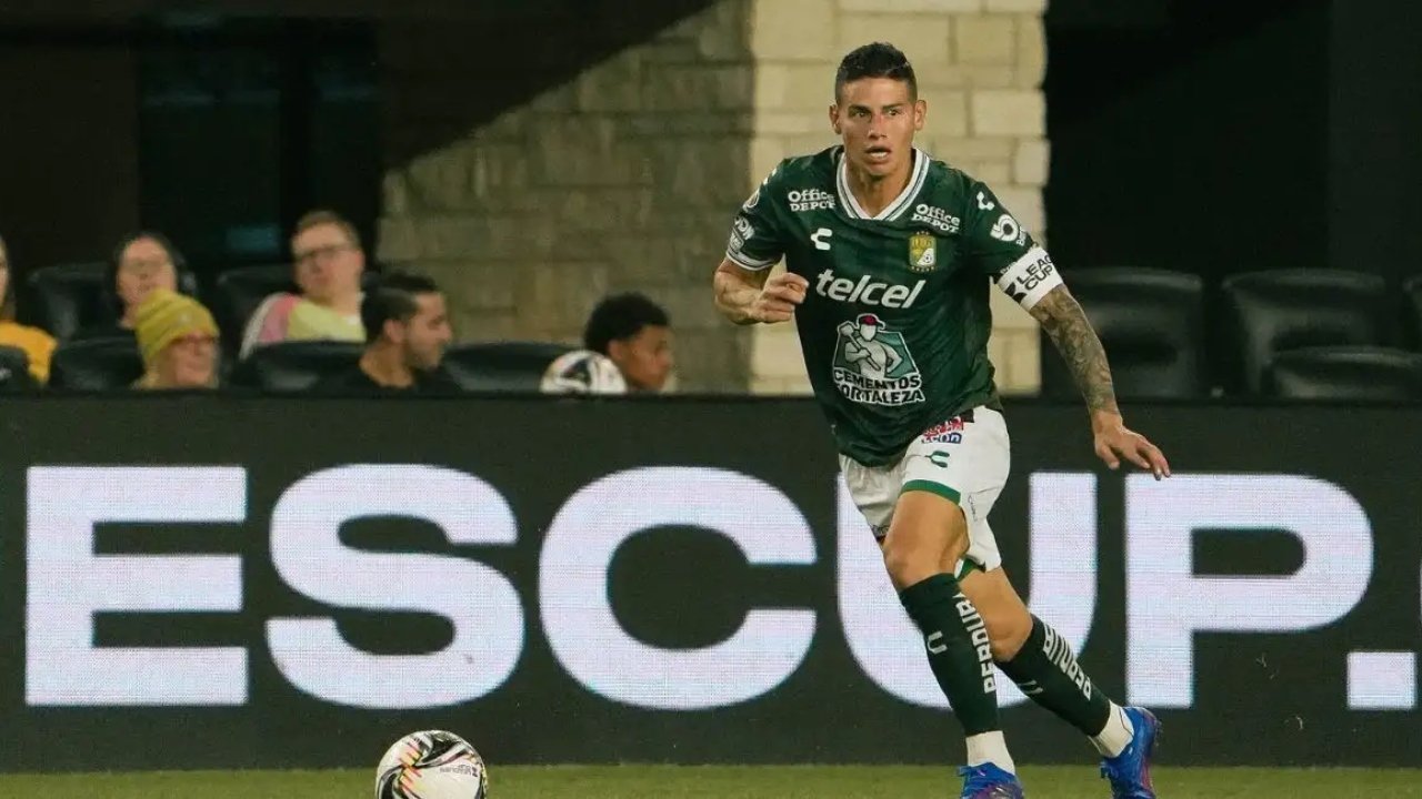 James Rodríguez en león FC, en la Liga MX | Foto: X @clubleonfc.