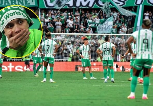 Jugadores de Atlético Nacional en el Atanasio Girardot | Foto: @nacionaloficial.