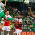 Atlético Nacional vs. Independiente Santa Fe en la Liga BetPlay | Foto: Jaiver Nieto Álvarez / El Tiempo.