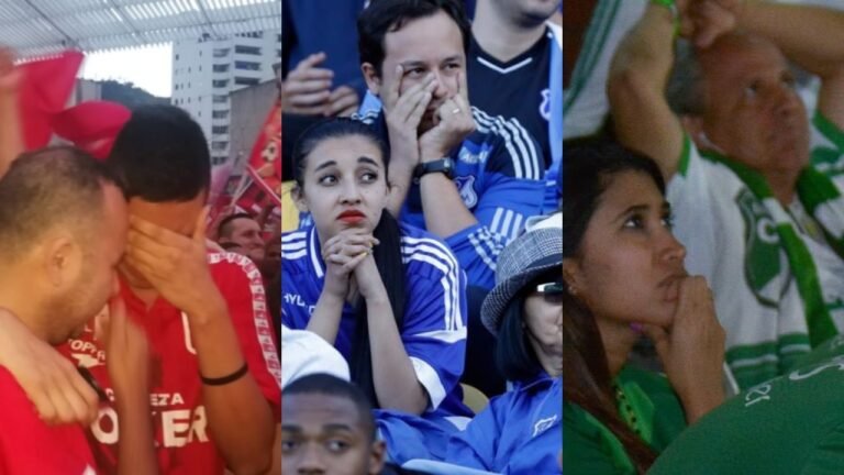 Millonarios, América de Cali y Deportivo Cali sufren en el inicio de la Liga BetPlay | Foto: montaje Futboldata/redes sociales.