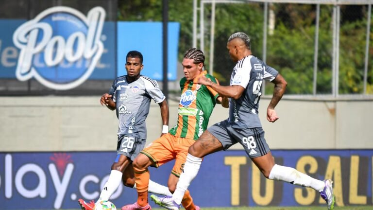 Envigado vs. Junior de Barranquilla | Foto: Colprensa.