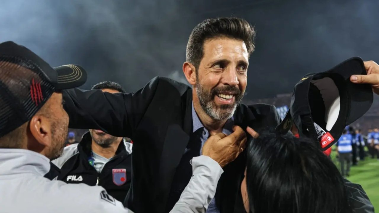 Jorge Bava, ex DT de Independiente Santa Fe | Foto: @santafe.