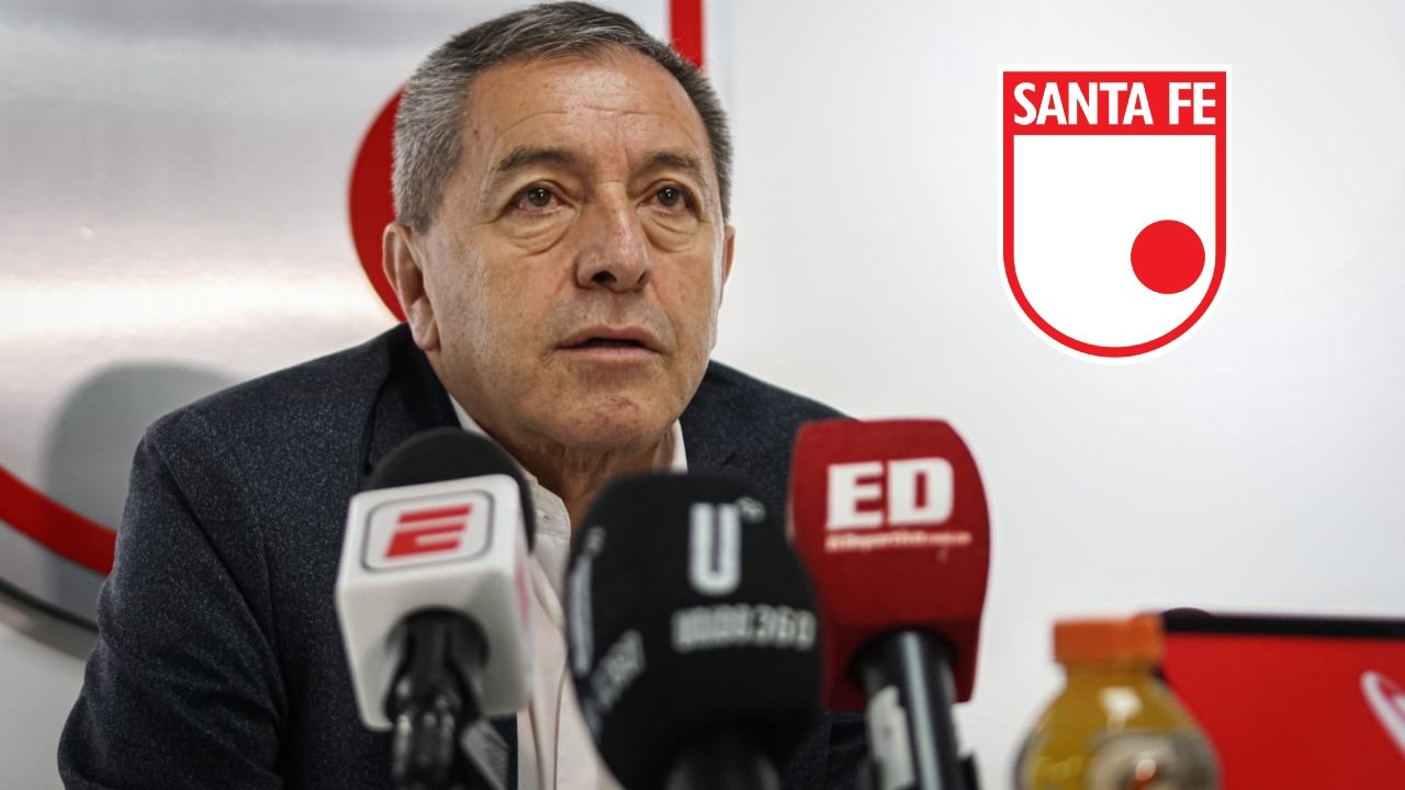 Eduardo Méndez, presidente de Independiente Santa Fe | Foto: @santafe