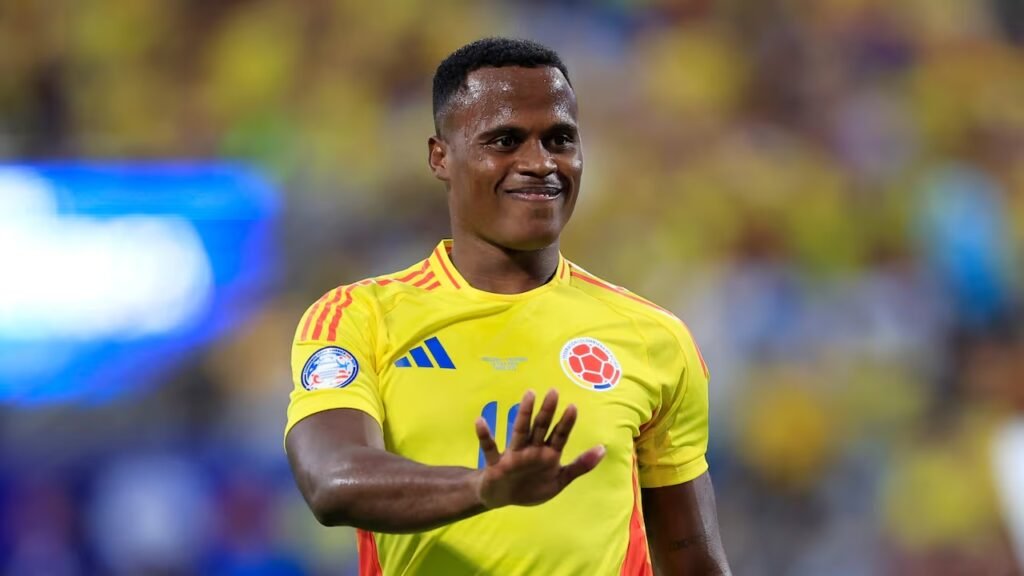 Jhon Arias en la Selección Colombia | Foto: FCF.
