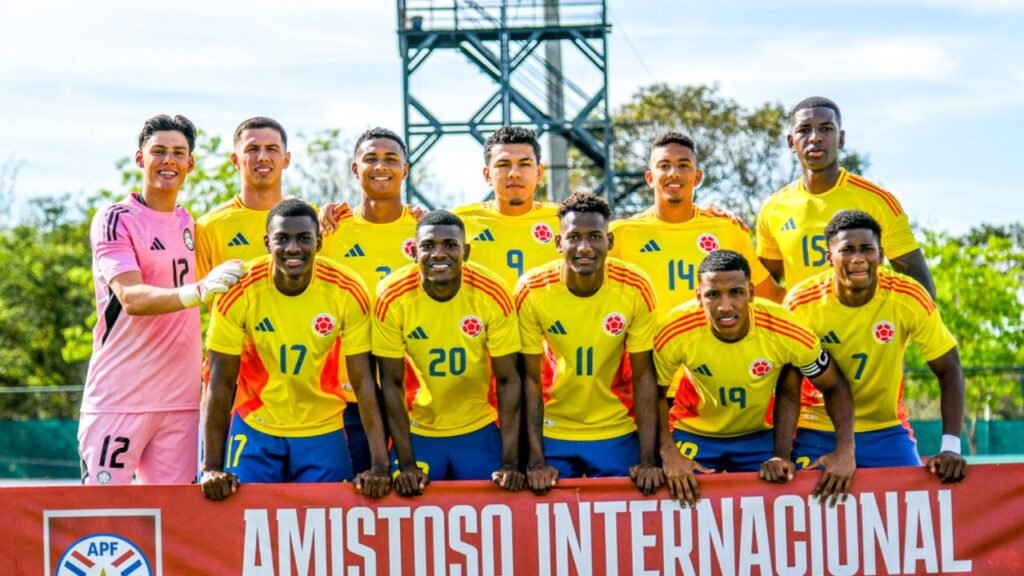 Selección Colombia sub 20 en amistoso internacional | Foto: FCF.